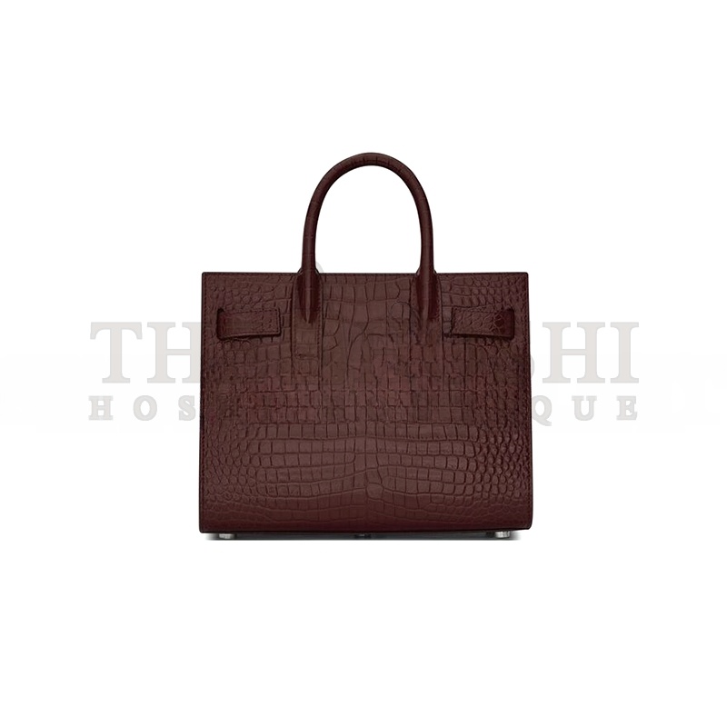 Y51 SAC DE JOUR NANO BAG IN CROCODILE-EMBOSSED LEATHER 392035DND1N6475 (22*18*10.5cm) Master Quality